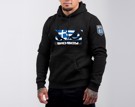 BAD BOY greek flag HOODIE - black